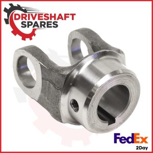 10-4-143, End Yoke - Round Bore 1000 Series, 1.125 Bore w/0.250 keyway, 2.