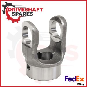 10-4-163, End Yoke - Round Bore 1000 Series, 1.062 Bore, 0.250 keyway, 2.0
