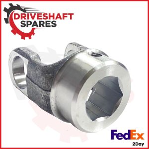 10-4-32, End Yoke - Hex Bore 1000 series, 1.125 Bore, Ø2.000 hub diameter