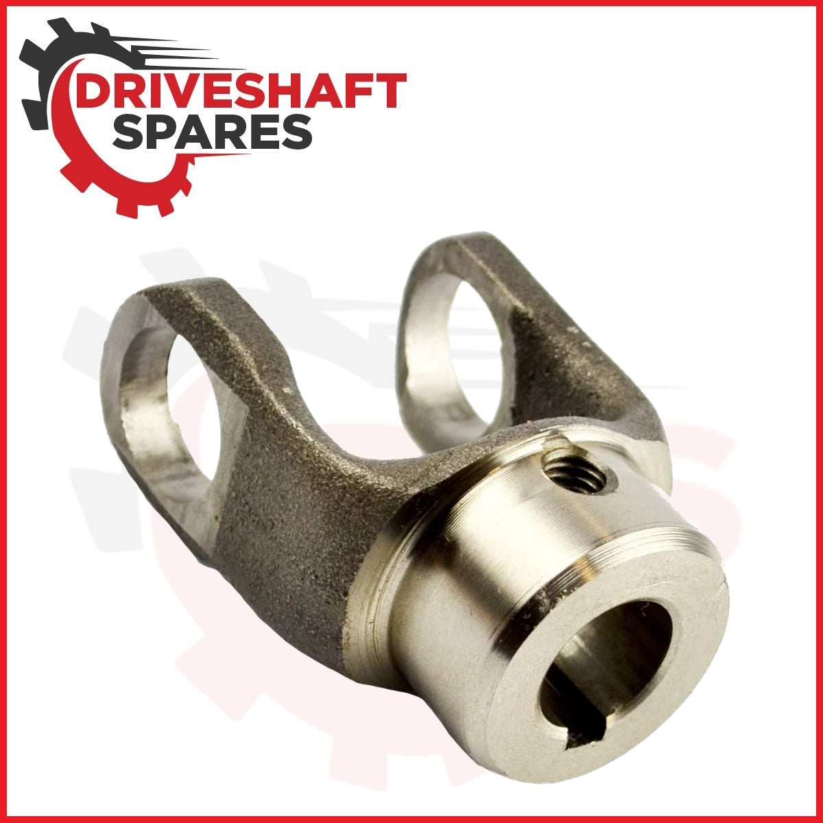 10-4-43, End Yoke - Round Bore 1000 series, Ø0.812 Bore w/0.25 keyway