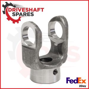 10-4-693, End Yoke - Round Bore 1000 Series, 0.750 Bore, .188 Key, 1.625 h