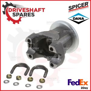 10016266 SPICER End Yoke 32 Spline 1310 Series + 2-94-28X SPICER U-Bolt Kit