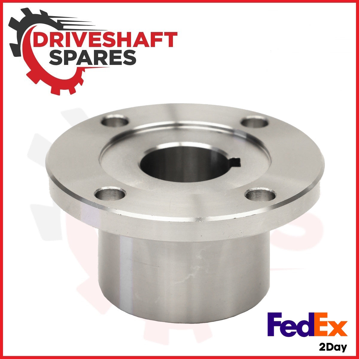 2-1-1313-4 Companion Flange - Bore: 1.250" - Keyway: .312" - Pilot: 2.735"F - Image 2