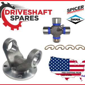 2-2-1329 Flange Yoke 4 hole Female Pilot + 5-153X SPICER U-Joint 1310 Series.