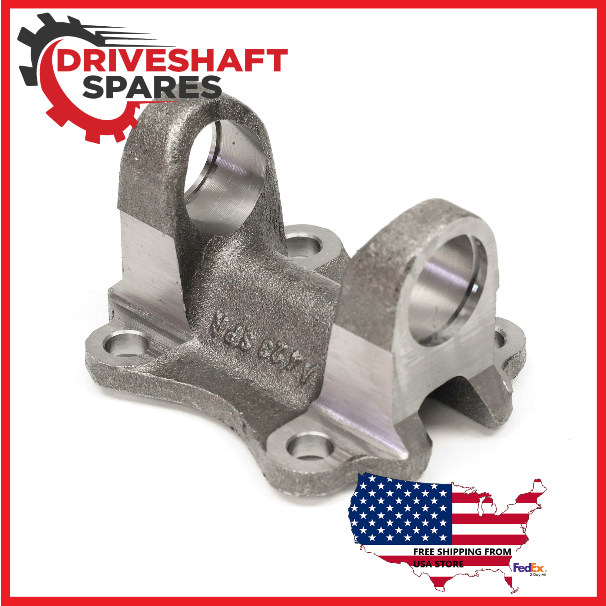 NEW SPICER Toyota 1310 Series Flange Yoke, 4x.406 Holes on 3.344BC, 1.812M pilot