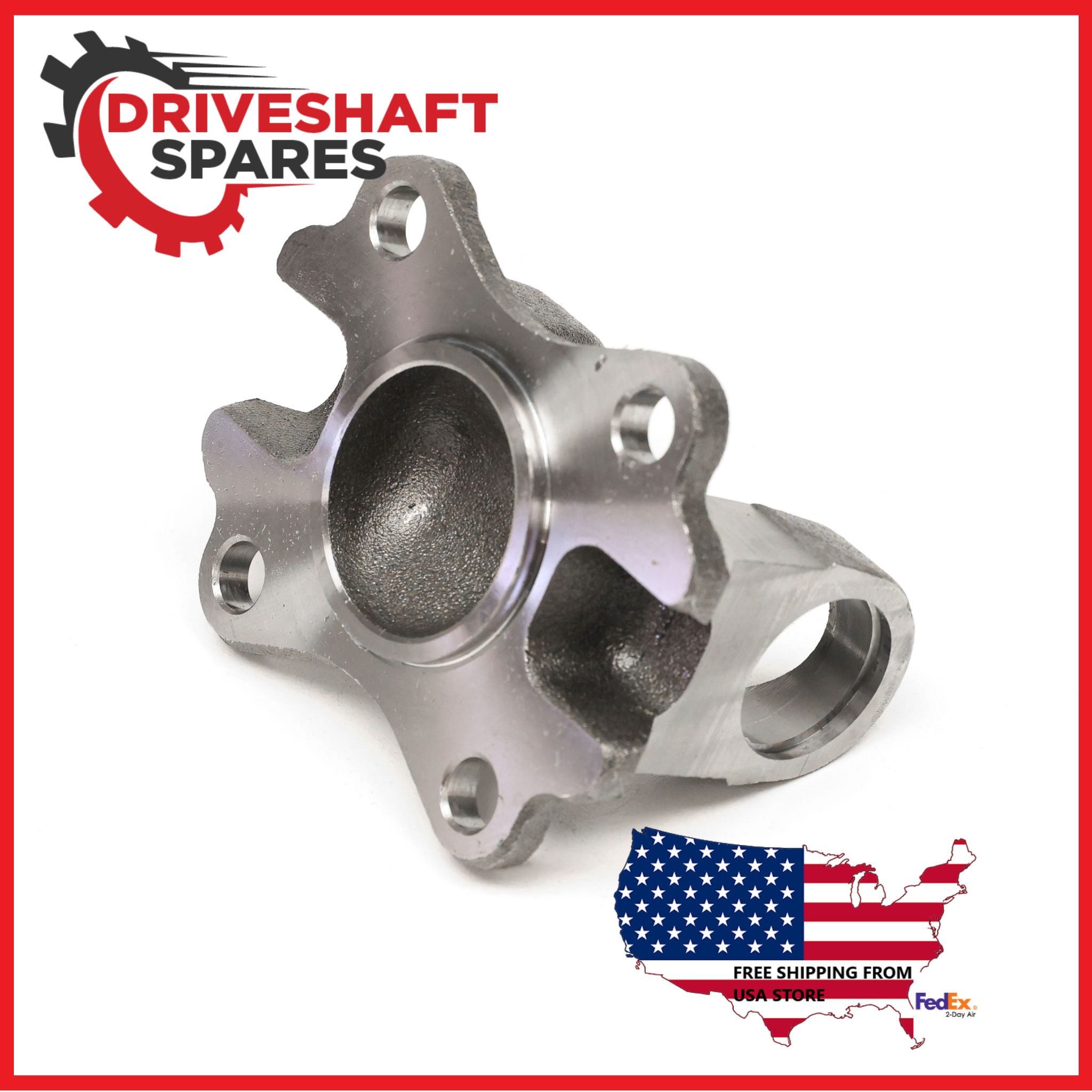 NEW SPICER Toyota 1310 Series Flange Yoke, 4x.406 Holes on 3.344BC, 1.812M pilot - Image 2