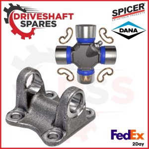 2-2-1949 JEEP WRANGLER 1310 Series Flange Yoke including SPICER 5-153X U-Joint