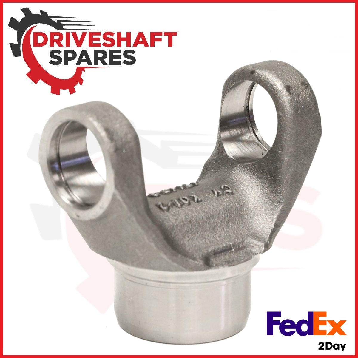 2-28-1757 - 1310 Series Driveshaft Forged Tube Yoke - Dia 2.000x.120" C/L 1.690. - Image 2