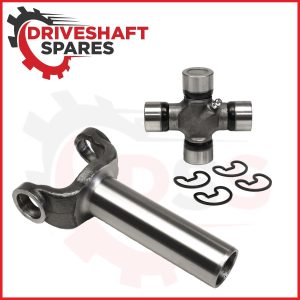 NEW 2-3-12051X Trans Yoke 26/27 spline + 5-134X 1310 to 1330 Combination U-Joint