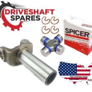 Turbo GM350/TH350/700R4 Transmission Slip Yoke 2-3-6081X + 5-153X SPICER U-Joint