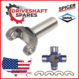 2-3-6081X DANA SPICER Transmission Slip Yoke and 5-153X DANA SPICER U-Joint.