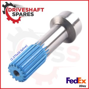 2-40-1031, 1310 Series Tube Shaft  (2.000" x .083") 16 Spline.