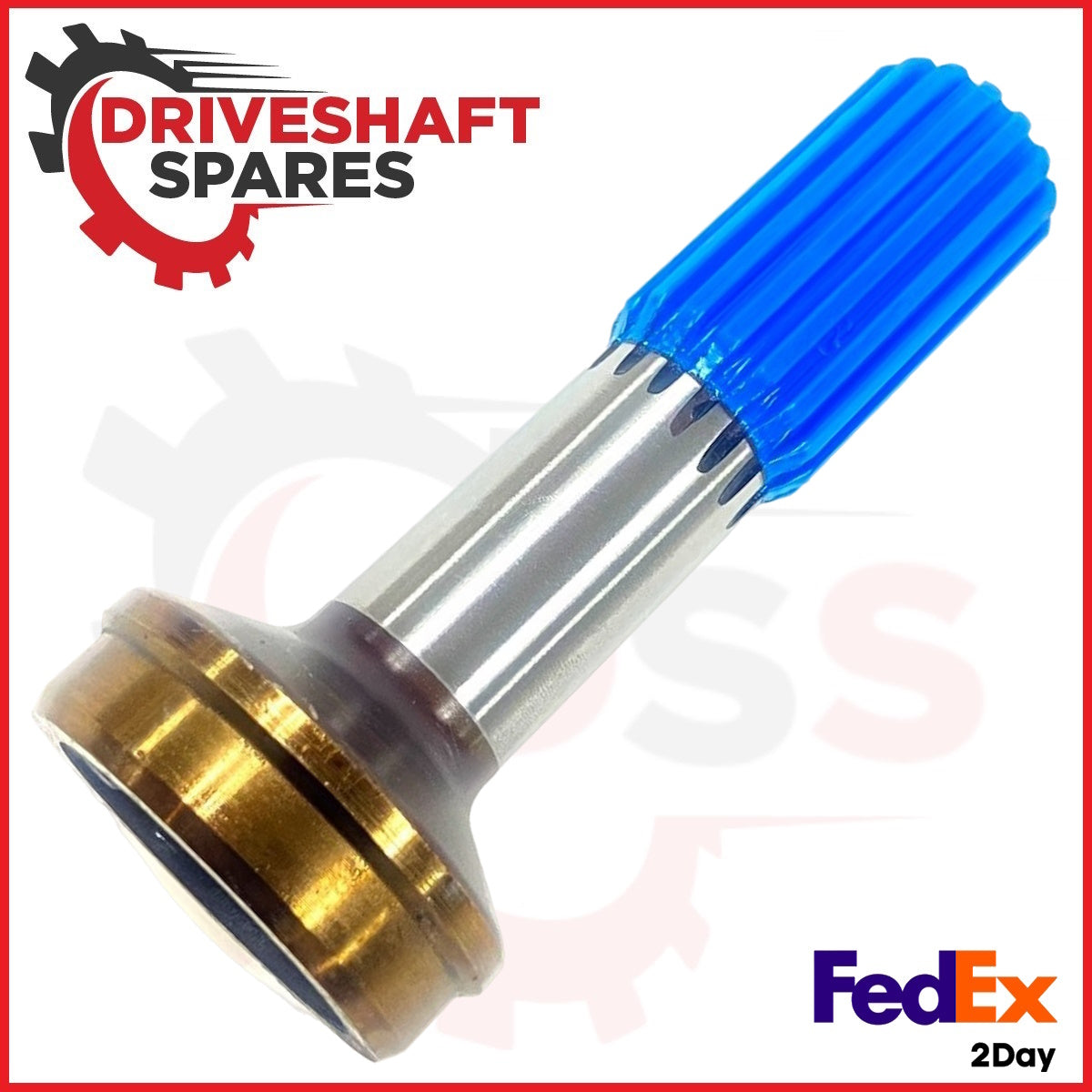 3-3-1501KX, 1350 Series Slip Yoke + 2-40-1131, Spline Stub Tube Shaft. - Image 2