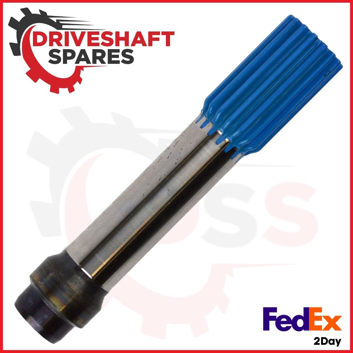 2-40-1771 1310 Series Stub Shaft 1.250x16 spline, 1.250 X .120 Tube.