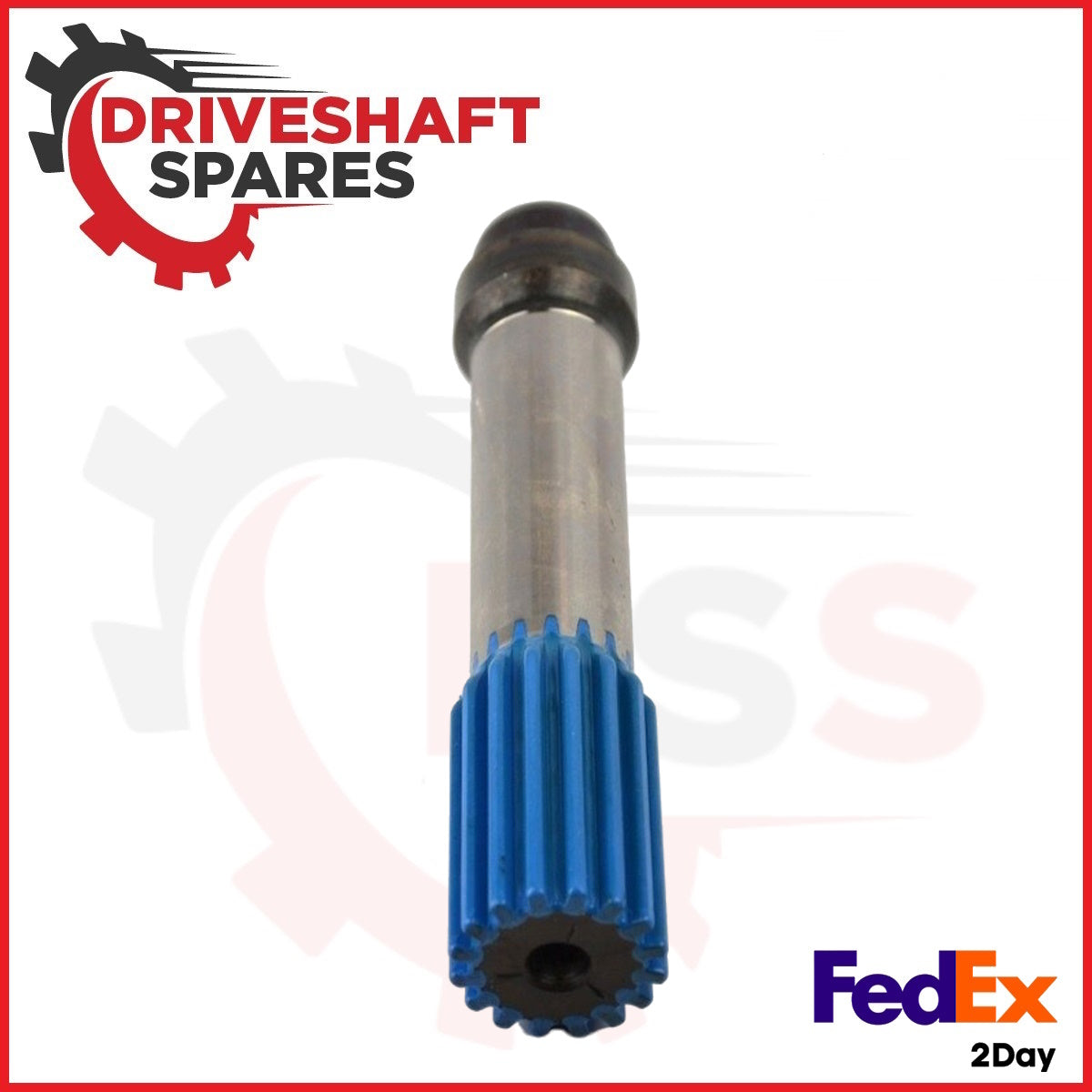 2-40-1771 1310 Series Stub Shaft 1.250x16 spline, 1.250 X .120 Tube. - Image 2