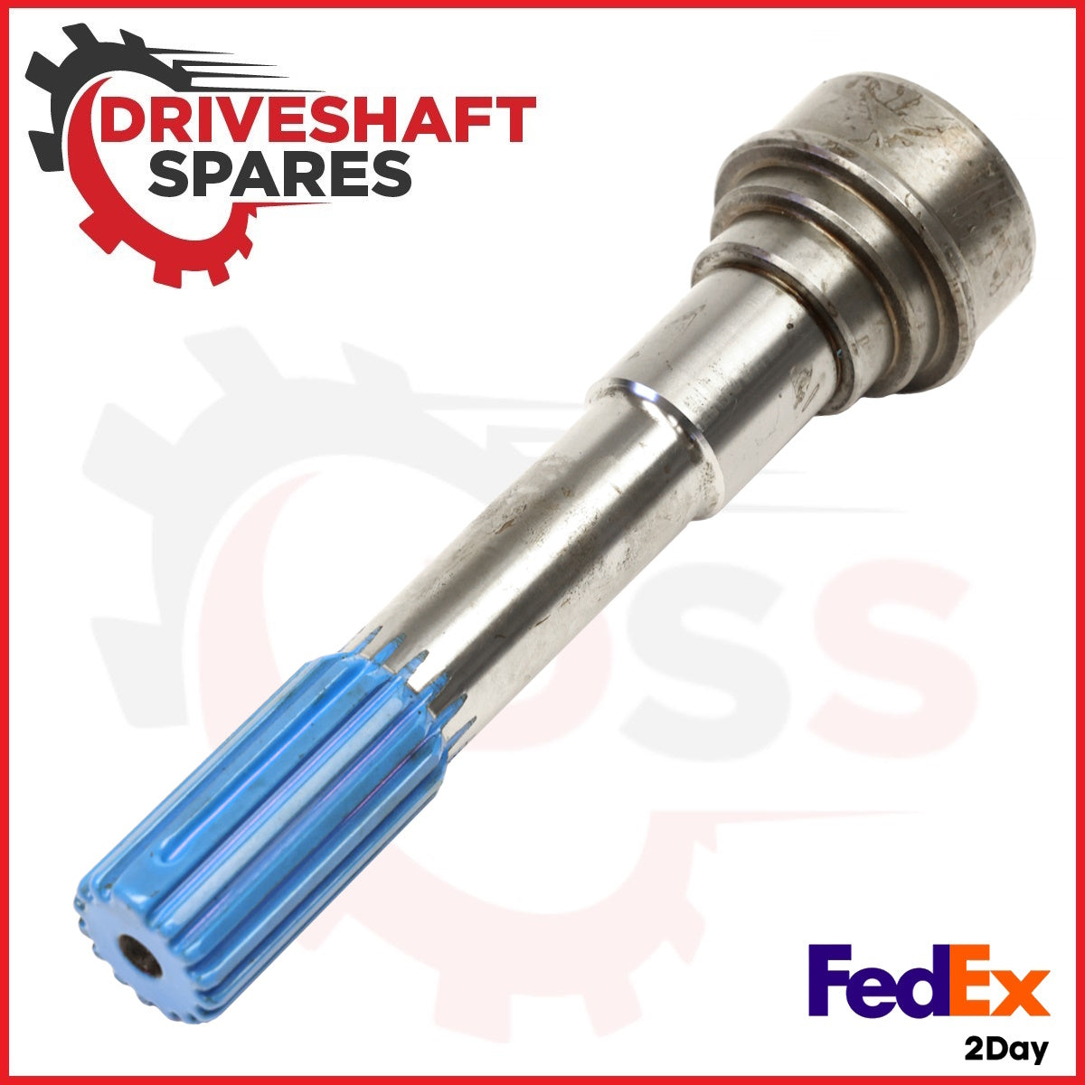 2-53-921, Splined Midship Tube Shaft 1.375x15/16 spline, Ø2.500 X .083 Tube - Image 2