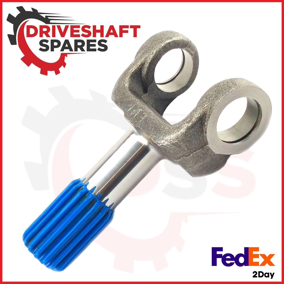 2-82-51, 1310 Series Yoke Shaft -Ø1.250x16 spline, 5.125" Center line to end. - Image 2