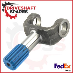 2-82-51, 1310 Series Yoke Shaft -Ø1.250x16 spline, 5.125" Center line to end.