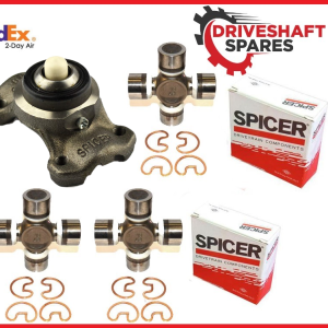 Jeep TJ & XJ Front 1310 CV Kit for Double Cardan 5-1310X + 211355X NON LUBE