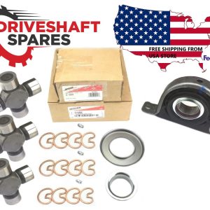 Ford F450 & F550 Super Duty 4X4 Rear Driveshaft Rebuild Kit - Ujoints & Carrier
