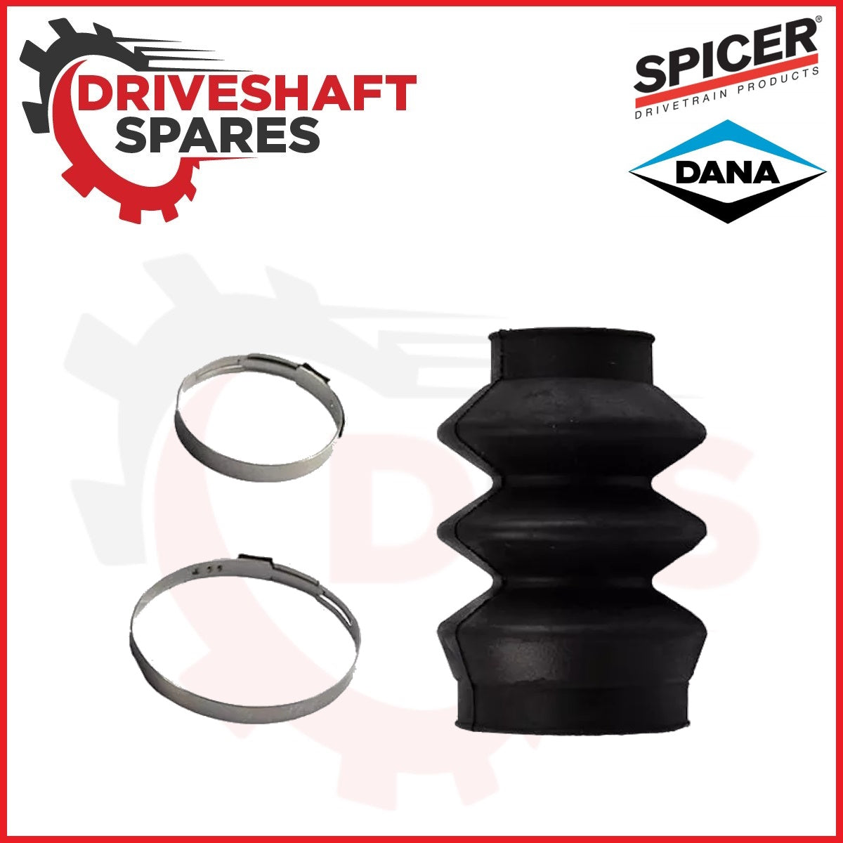 3-3-7001X Slip Yoke and 212007X SPICER Boot Kit fit's 1998-2004 Ford F250, F350 - Image 2