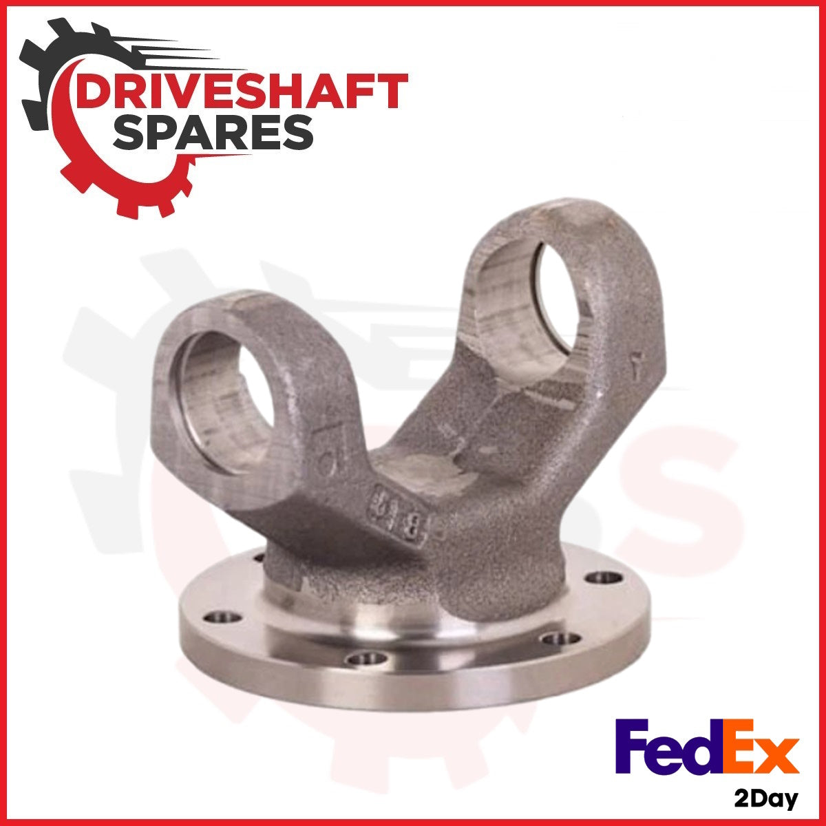 3-2-1239, Circular Flange Yoke (1410) + 5-160X SPICER U-Joint 1410 Series. - Image 2
