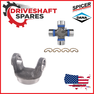 3-28-57, (1350) Weld Yoke, 3.000 X .083 + 5-178X, SPICER U-Joint - (1350).