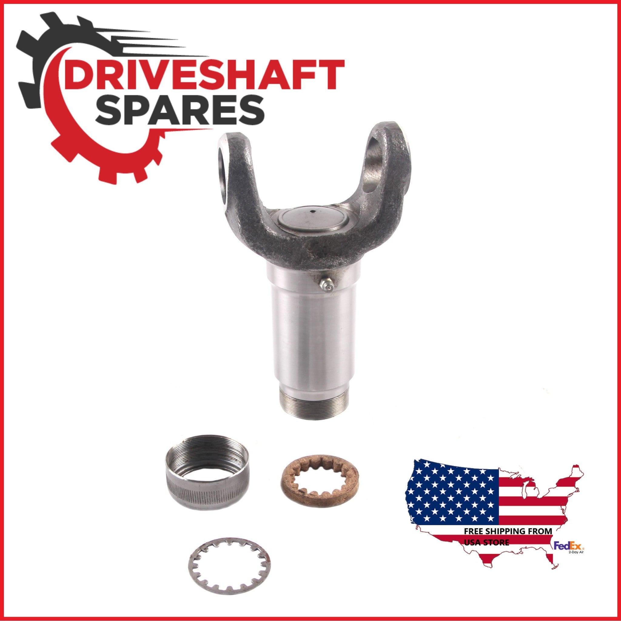 3-3-1501KX, 1350 Series Slip Yoke, 1.375x16 spline 5.812 Centerline to End.