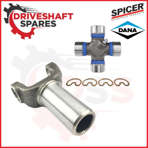 3-3-2431X Transmission Slip Yoke 1350 Series + a 5-178X SPICER U-Joint. 32 splin