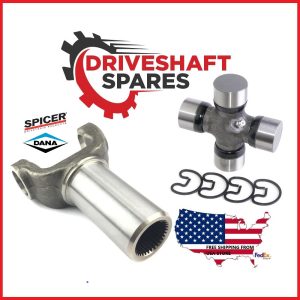 GM Turbo TH400 Trans SPICER Slip Yoke + UJ Muncie M21 T10 1350 3-3-2431X 31