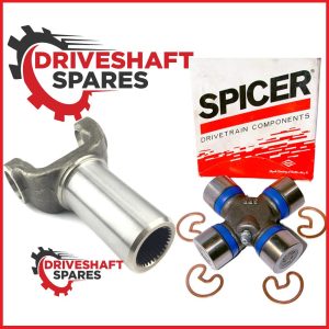 GM Turbo TH400 Trans Slip Yoke + UJ SPICER Muncie M21 T10 1350 3-3-2431X 31