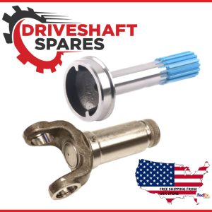 3-3-2591KX, Slip Yoke 1350 Series + 2-40-1521 Spline Stub Tube Shaft.