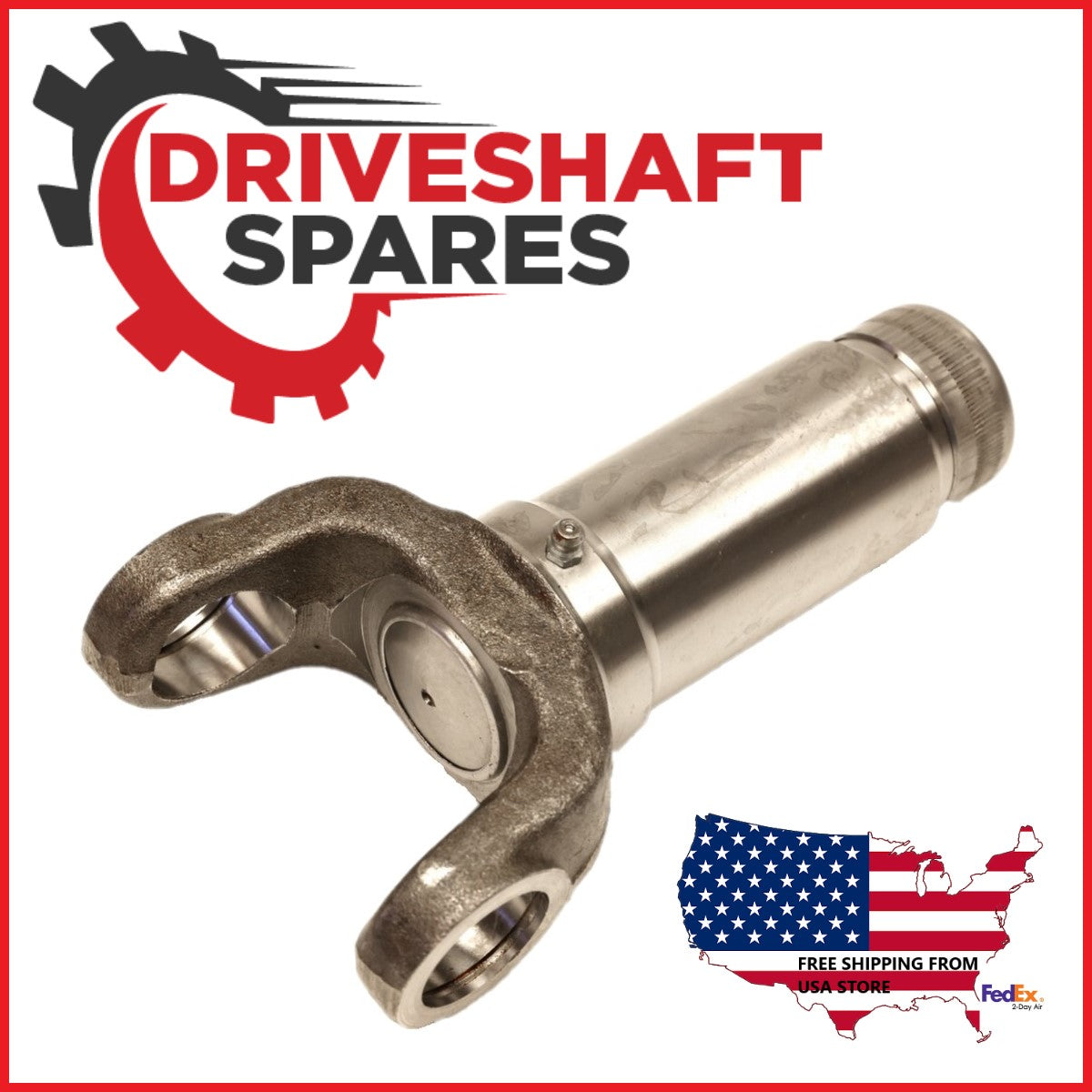 3-3-2591KX, Slip Yoke 1350 Series, Ø1.375x16 Spline 6.625 Centerline to End.
