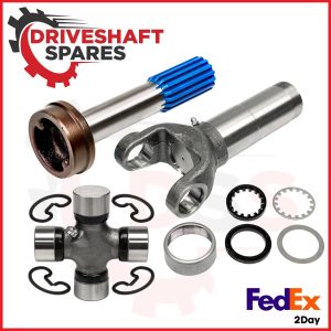 1350 Series Slip Yoke Assembly, 3-3-488KX + 3-40-1222 (2.750 x .083) + 5-178X