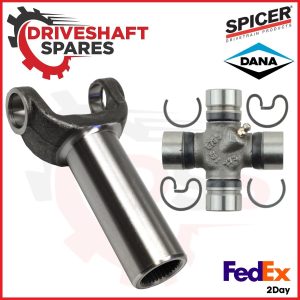1350 Transmission Yoke 32 Spline TH400, 4L80-E, Muncie + SPICER 5-3205X U-Joint