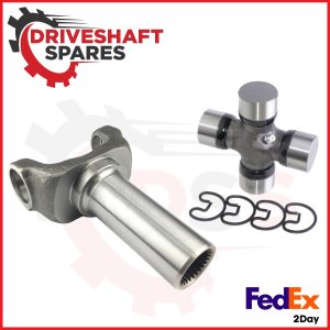 NEW 3-3-6081X Slip Yoke TH200-4R TH350 TH700 1350 (331) + 5-178X U-Joint Kit