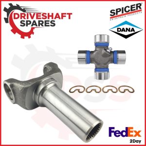 3-3-6081X Trans Yoke TH200-4R TH350 TH700 4L60E M20/21/22 1350 + SPICER U-Joint