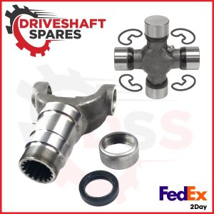 3-3-788KX Slip Yoke 1410 Series, Ø1.375x16 Spline + 5-160X Universal Joint (KIT)