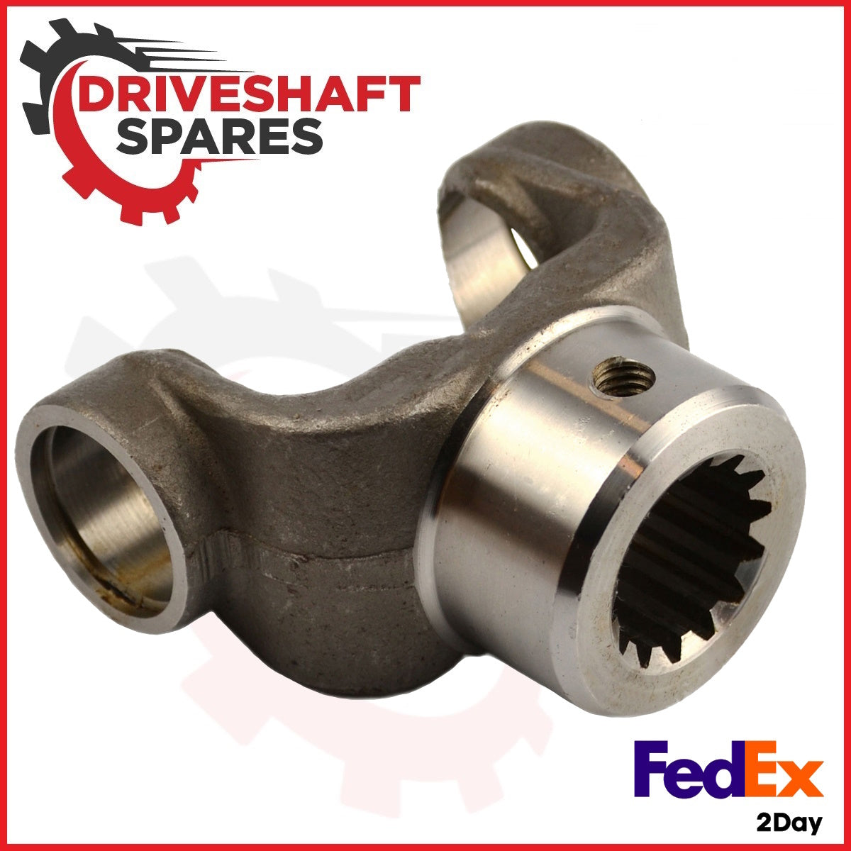 NEW 3-4-7401 Driveshaft End Yoke - Splined Bore Snap Ring Style, Ø1.284x14