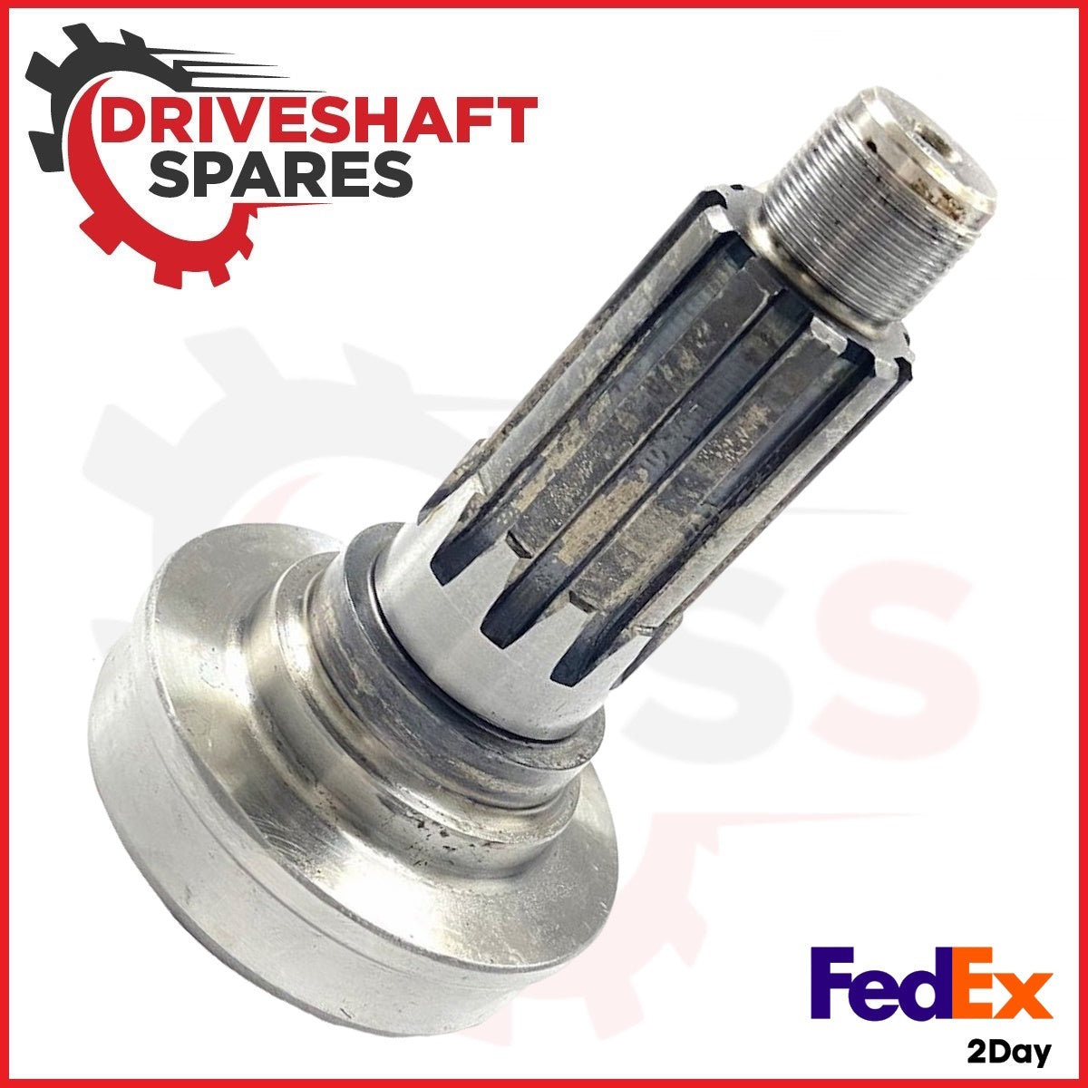 3-53-1821, Splined Midship Tube Shaft 1.500x10 spline, 3.500 X .083 tube.