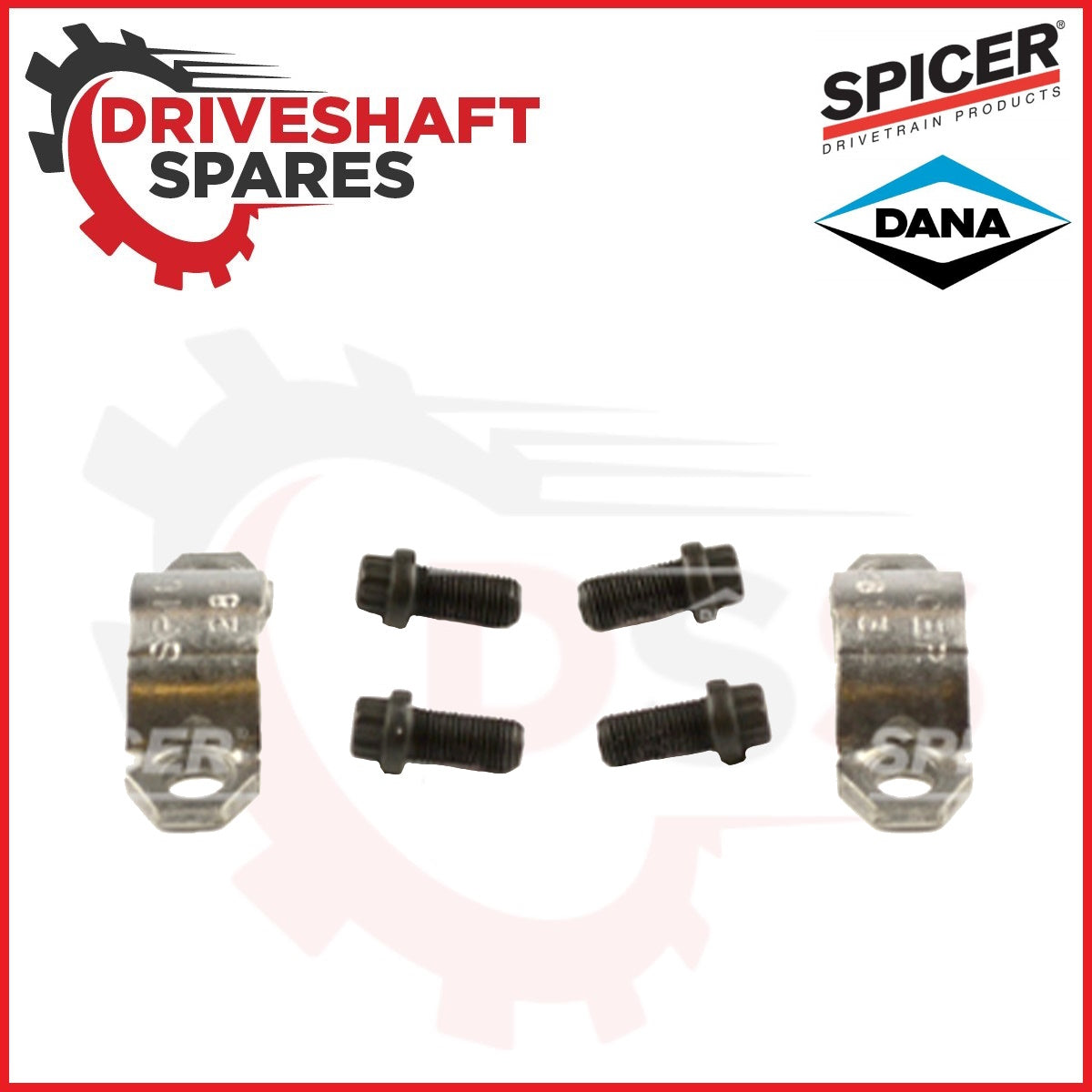Brand New 3-70-38X SPICER Driveshaft Universal Joint Strap Kit 1480/1550 Series - Image 2