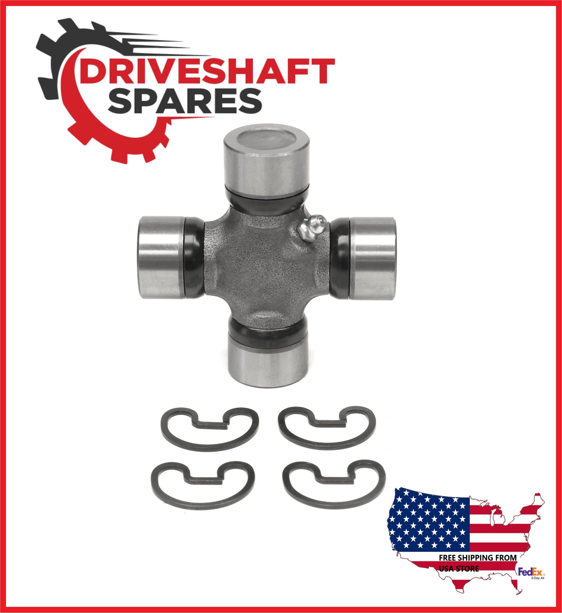 CVJ001, 2001-2003 Dodge Durango CV Joint & 5-153X, U-Joint Driveshaft Kit. - Image 2