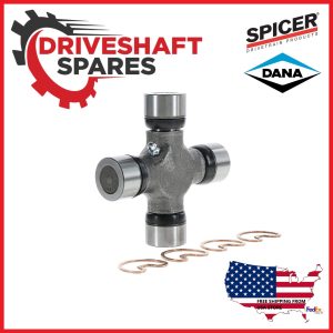 5-160X, SPICER 1410 Series U-Joint - Outside Snap Rings - Greaseable.