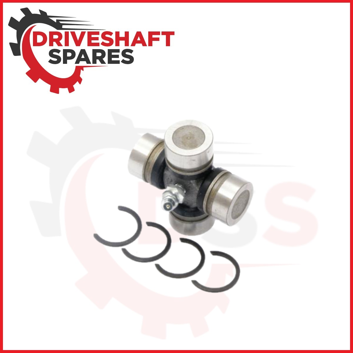 Universal Joint Assembly 1X 5-170X + 2X 1000 Yoke 10-4-183 1.250"x .250 Keyway - Image 3