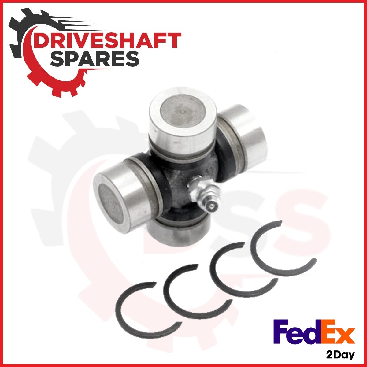 Universal Joint Assembly 5-170X +1000 10-4-123 Yoke Ø1.250"x 0.312 Keyway. - Image 3