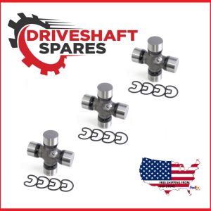 (3x) 5-178X, U-Joint - Outside Snap Rings 1350 Series, Greaseable.
