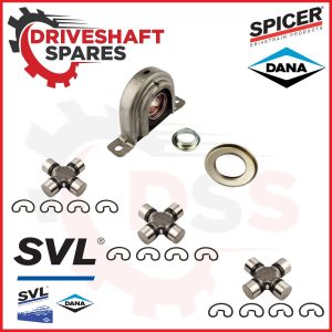 F450 F550 REAR 4X4 DRIVE LINE 99-17 FORD CARRIER SUPORT BEARING AND U JOINT KIT