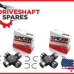 TWO Dana Spicer Axle U Joints 73 - 91 Chevy K5 K10 K20 Dana 44 GM 10