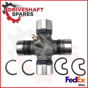 New 5-3205X U-Joint 1350/S44 Series - Inside & Outside Snap Rings Greaseable