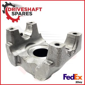6-4-7141-1 End Yoke - Splined Bore 1710 series, Strap Style, 1.998x38 spline